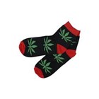 Chaussettes "feuille de cannabis"