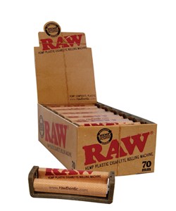 Raw Hemp Plastic Roller